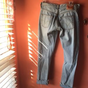 Levi Strauss Lightwash Denim Jeans